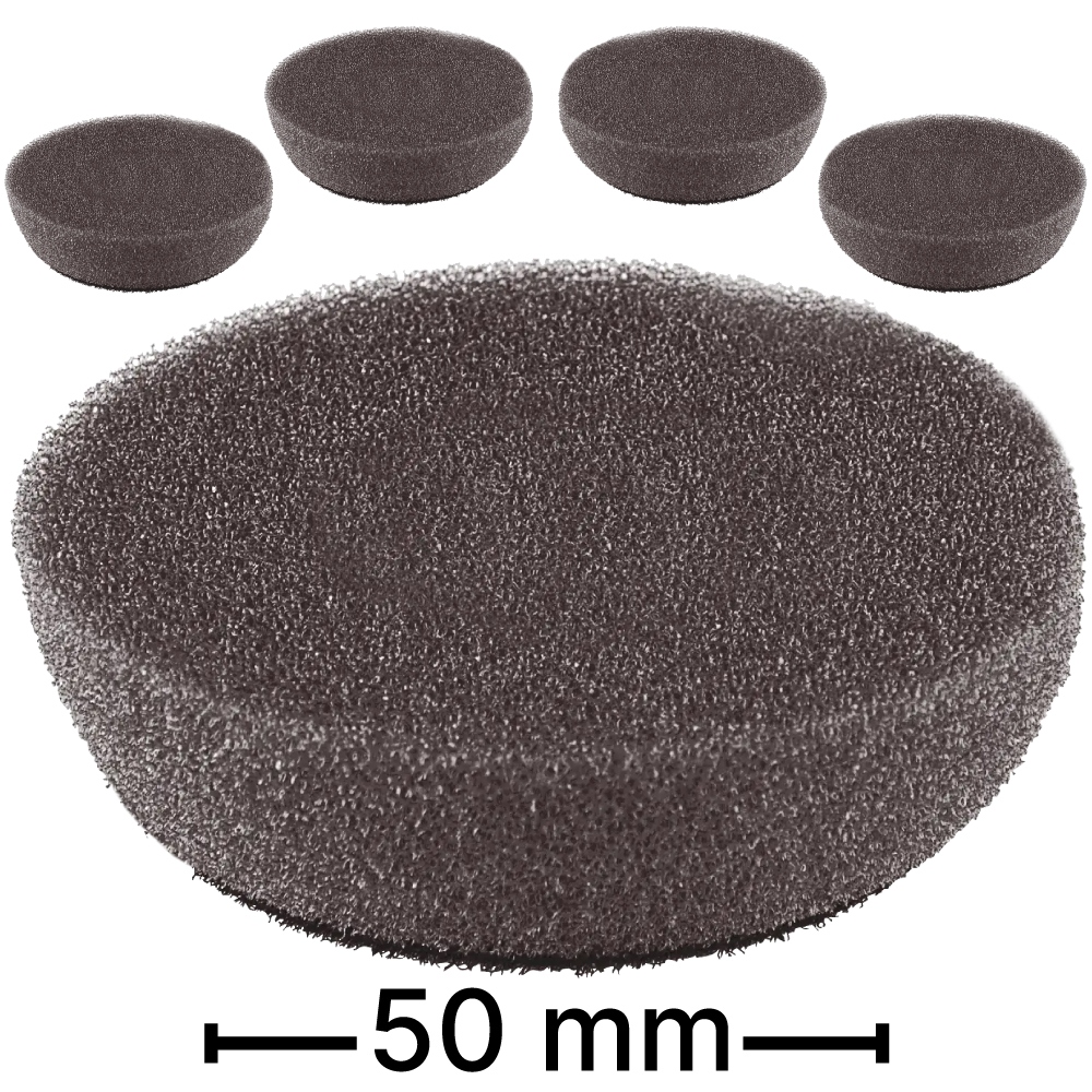 FLEX 532.410 PP-F 50 Finish-Pad Polishing sponge soft black 5 pcs