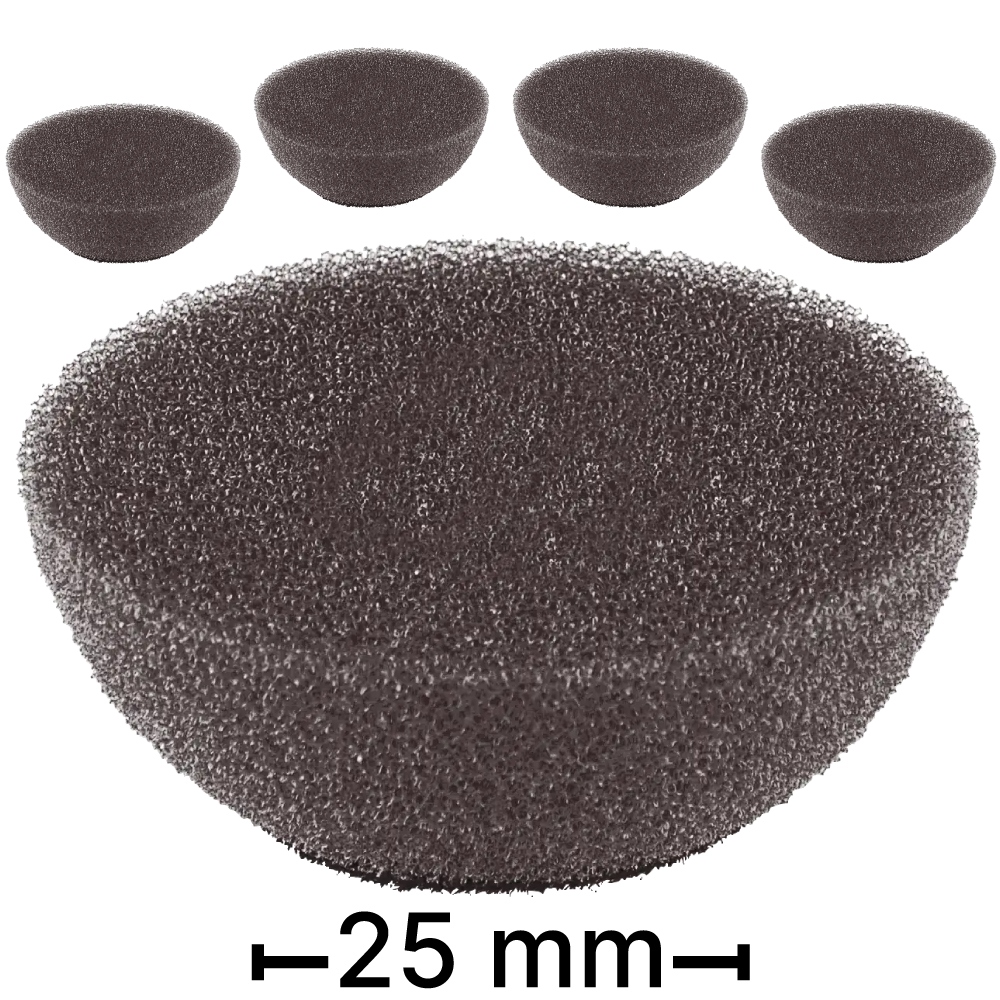 FLEX 532.411 PP-F 25 Finish-Pad Polishing sponge soft black 5 pcs