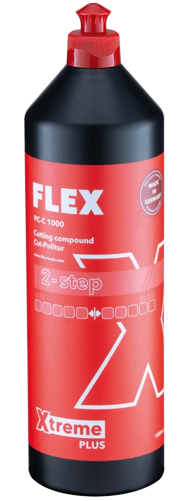 FLEX 532.412 Red Cutting Polish for deep scratches PC-C 1000 ml