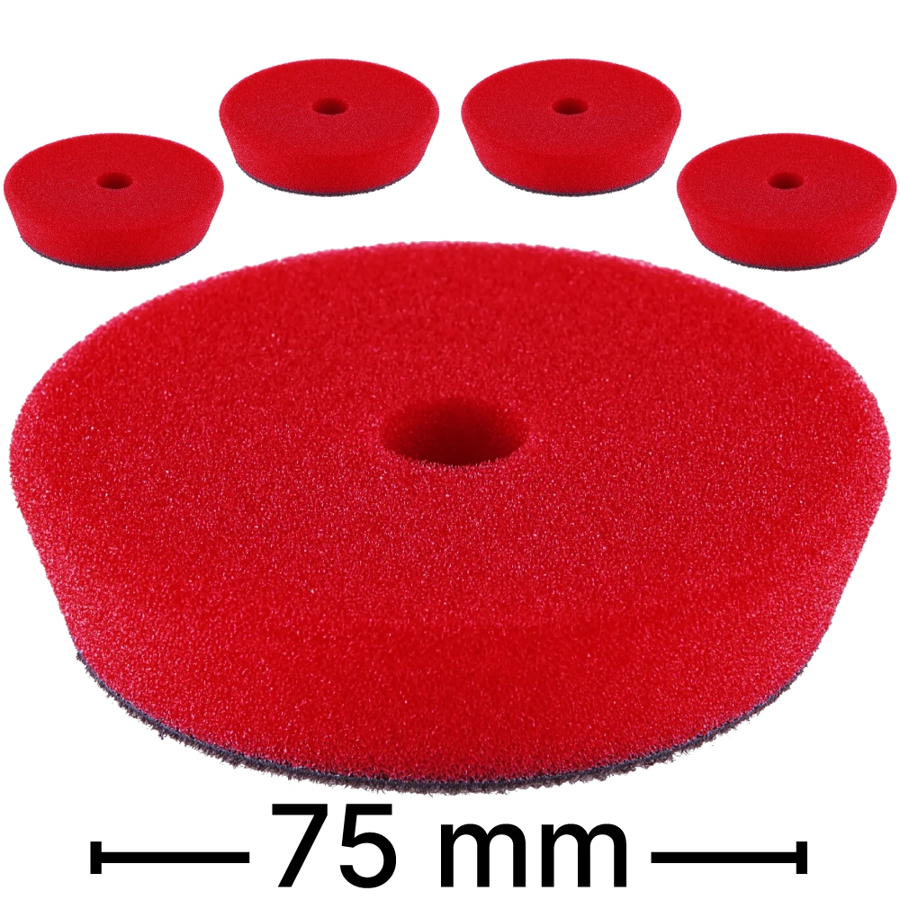 FLEX 532.650 PP-C 75 Cut-Pad Polishing sponge hard red 5 pcs
