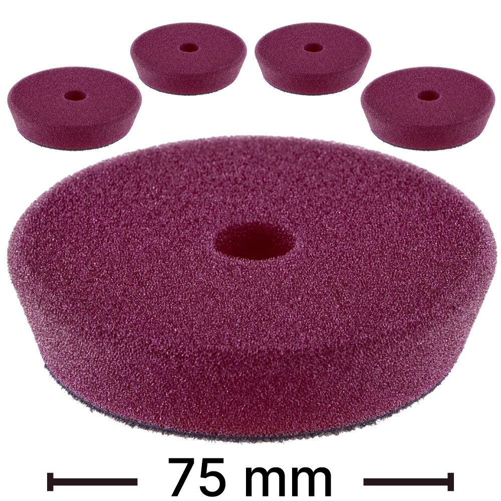 FLEX 532.654 PP-M 75 Polishing pads Universal medium purple 5 pcs