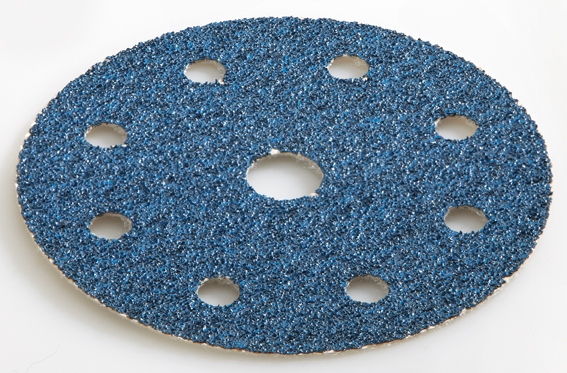 Flex Velcro sanding paper ZIRCOFLEX D125-8 ZI, 125mm, grit 40-80