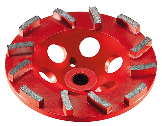 FLEX 418.803 D115 C M14 Ø115mm Screed-Jet diamond sanding head E-Jet