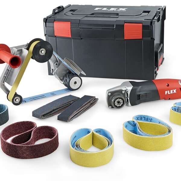 FLEX 433.446 BRE 14-3 125 Set Pipe belt sander TRINOXFLEX