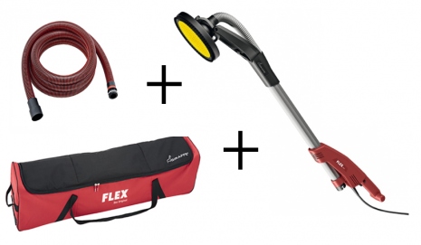 FLEX 409.405 GE5 R+TB-L+SH Kit Giraffe wall and ceiling sander 500W
