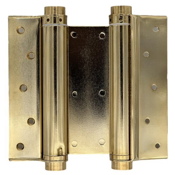 Fridavo No.122 - Steel, brass - Spiral springswing door hinges, double-acting - Model M
