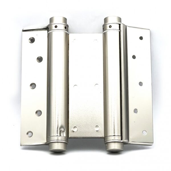 Fridavo No.123 - Steel, nickel - Spiral springswing door hinges, double-acting - Model M