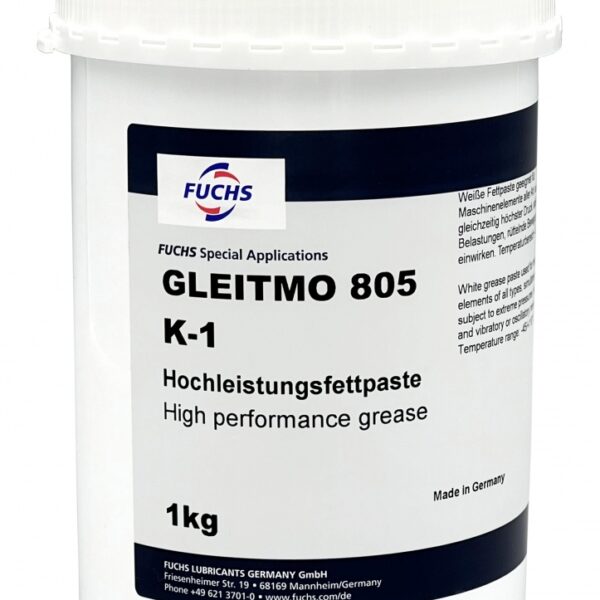 Fuchs Gleitmo 805 K-1 High-performance grease paste NLGI 1 white 1kg