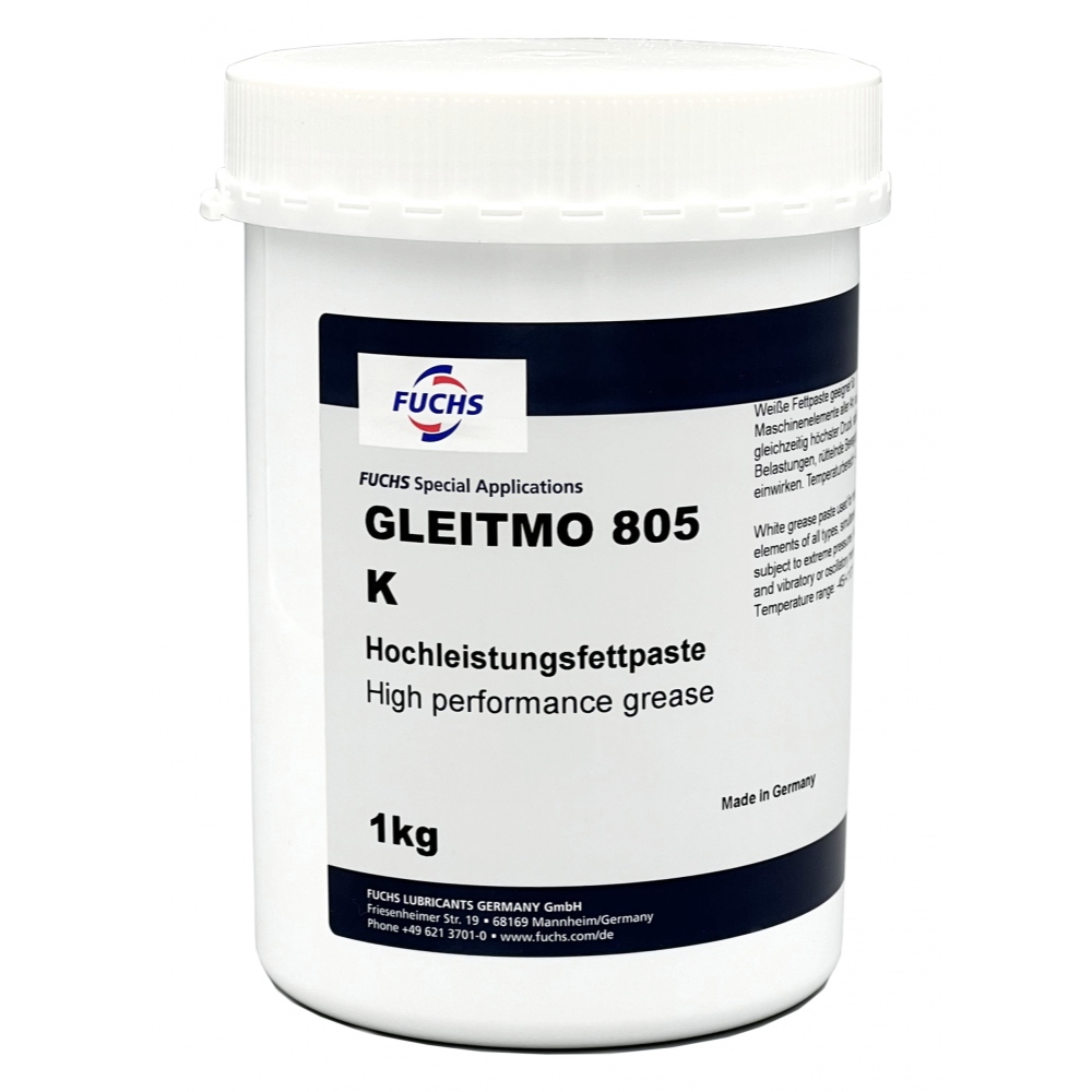 Fuchs Gleitmo 805 K High-performance grease paste NLGI 1 white 1kg