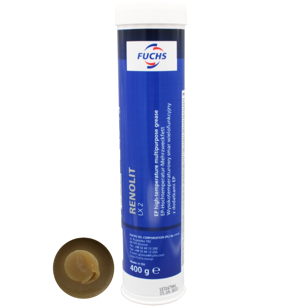 Fuchs Renolit LX 2 (Duraplex EP2) High-performance grease 400g