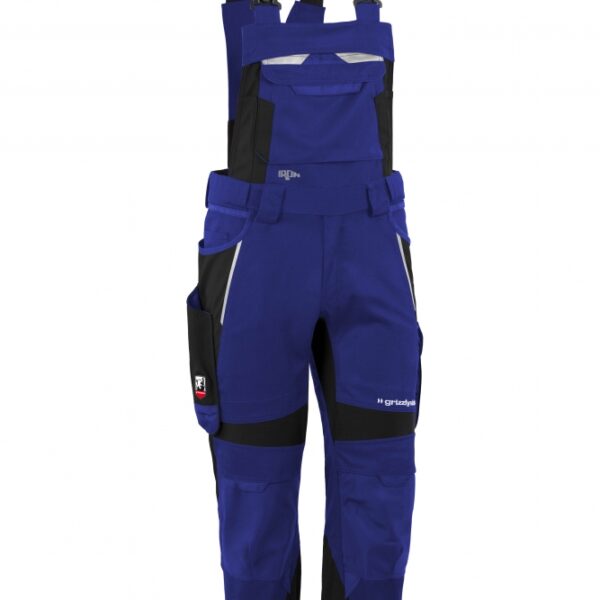 Grizzlyskin GIM3700 IRON Lyocell Work dungarees blue-black