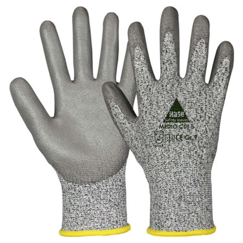 Hase 508440 Medio Cut 5 Cut protection glove grey size 7-11
