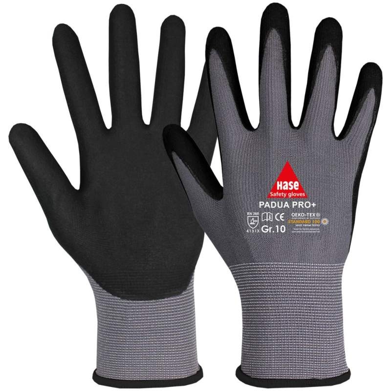 Hase Padua Pro+ Touchscreen assembly gloves OEKO-TEX