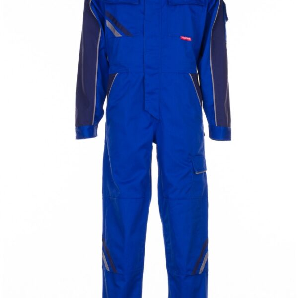 Planam 2340 Highline Working Overall royalblue/navy/zinc