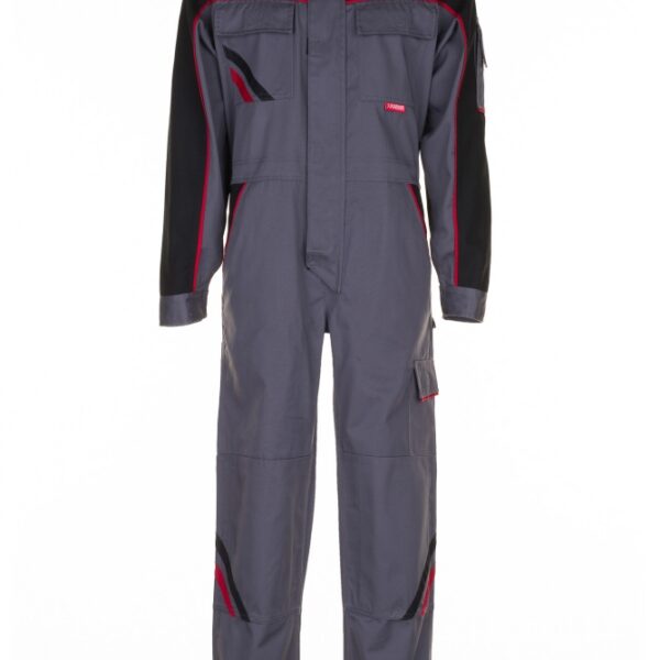 Planam 2342 Highline work rallye Overall slate/black/red