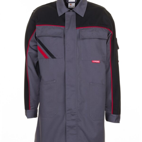 Planam 2352 Highline Coat slate/black/red