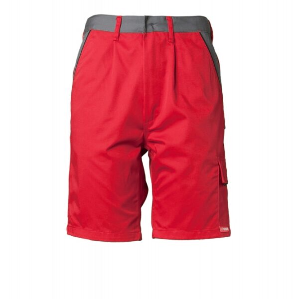 Planam 2376 HIGHLINE Work shorts, comfortable red/slate/black XS-4XL