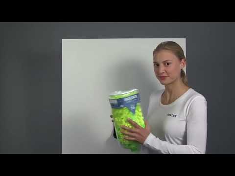 Moldex Contours Earplugs Size Small - 20 Pairs, 35dB SNR, Soft Foam, Curved Design For Comfort & Secure Fit