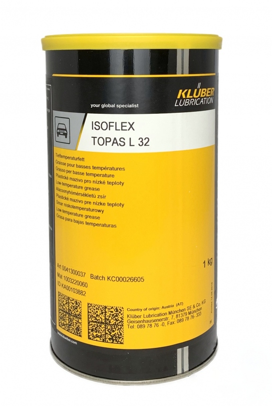 Klüber ISOFLEX TOPAS L 32 Special low-temperature greases 1kg