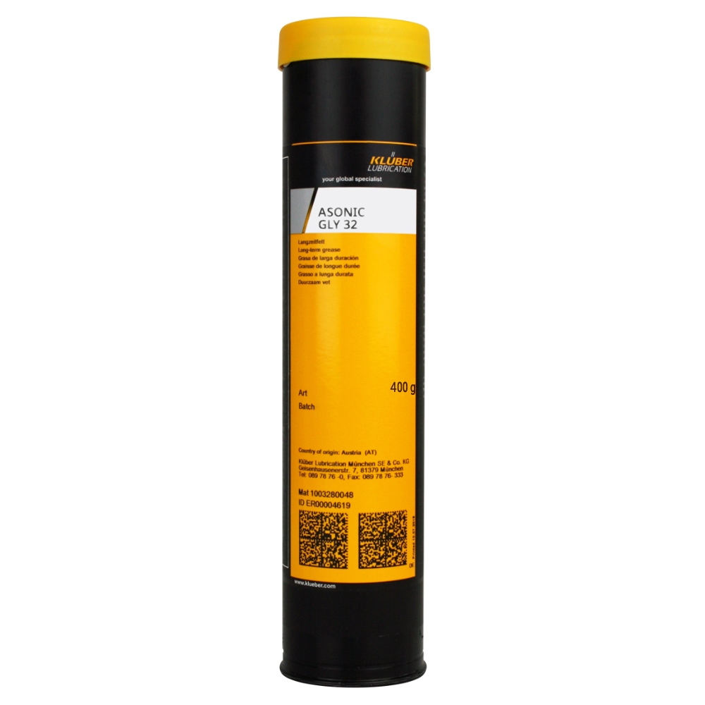 Klüber ASONIC GLY 32 Low-temperature lubricating grease 400g