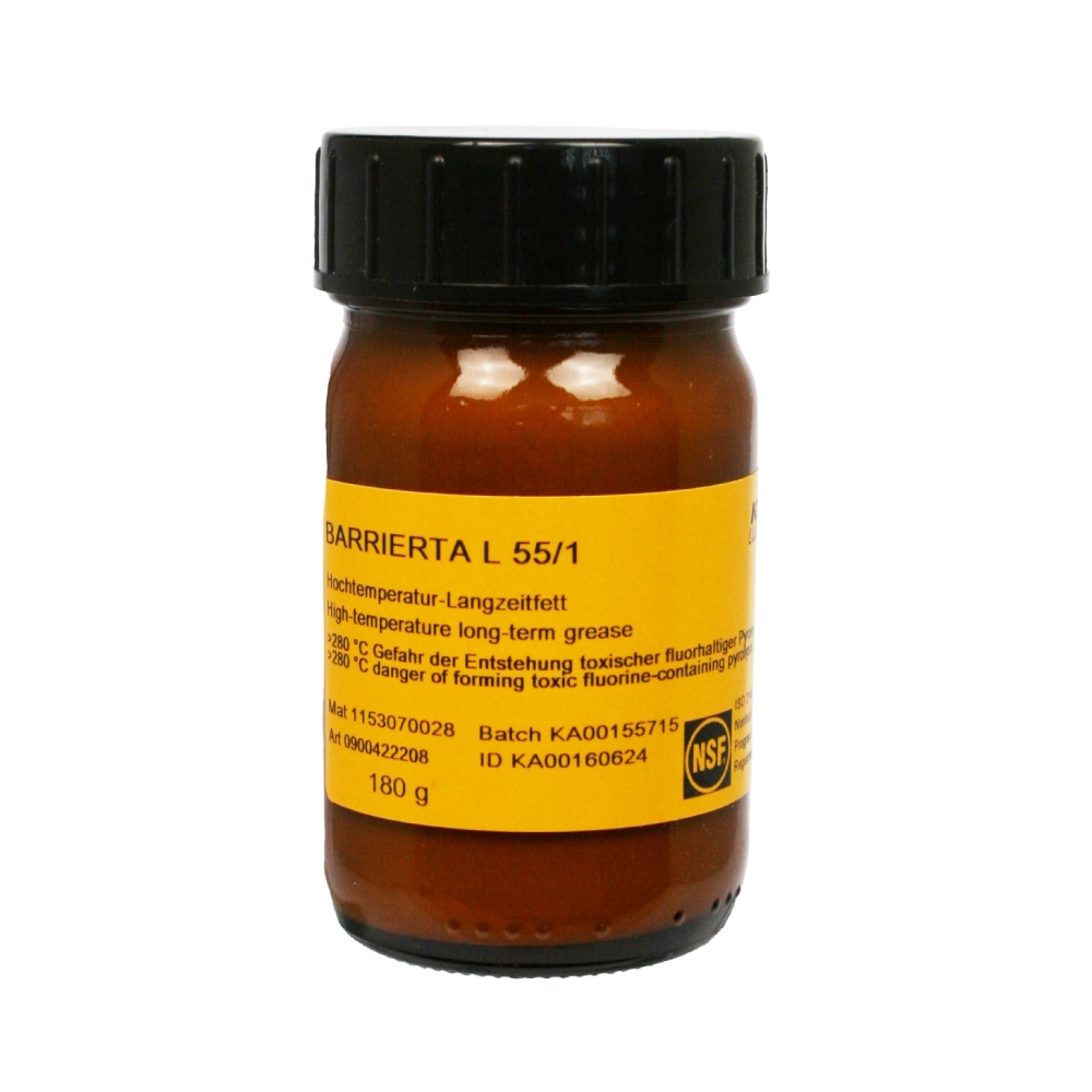 Klüber BARRIERTA L 55/1 High-temperature long-term grease 180g glas