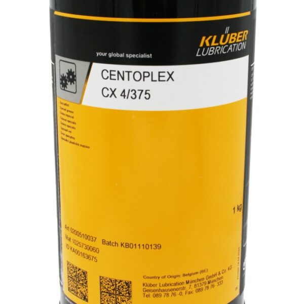 Klüber Centoplex CX 4/375 High-speed grease for gears 1kg