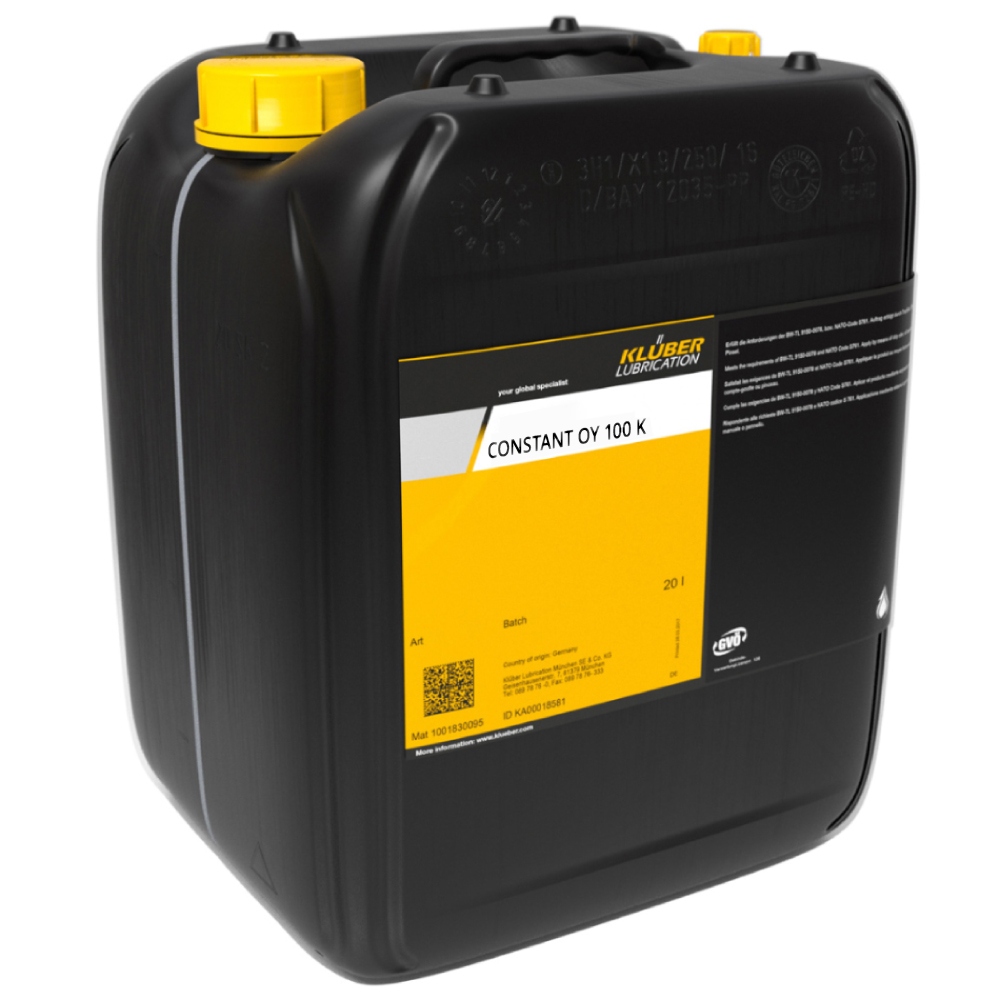 Klüber CONSTANT OY 100 K Synthetic impregnating oil yellow 20l