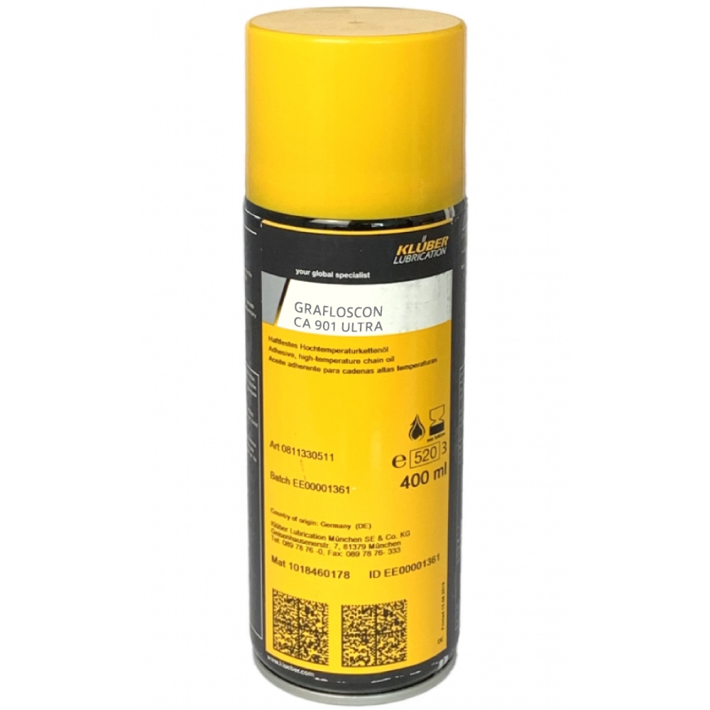 Klüber GRAFLOSCON CA 901 ULTRA Adhesive lubricant 400ml spray can