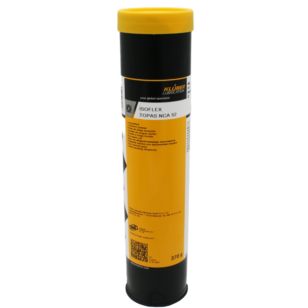 Klüber ISOFLEX TOPAS NCA 52 Synthetic long-term grease 370g cartridge