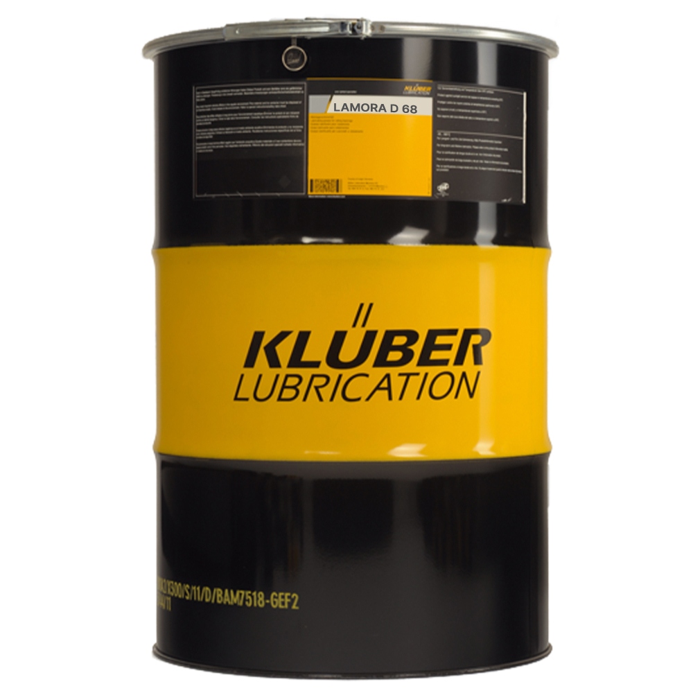 Klüber LAMORA D 68 Lubricating oils for slideways 200L drum