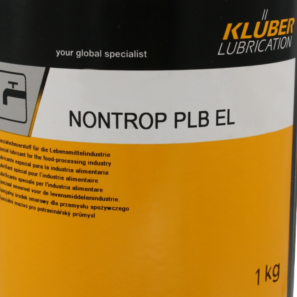 Klüber Nontrop PLB EL Special lubricant for food industry 1kg can