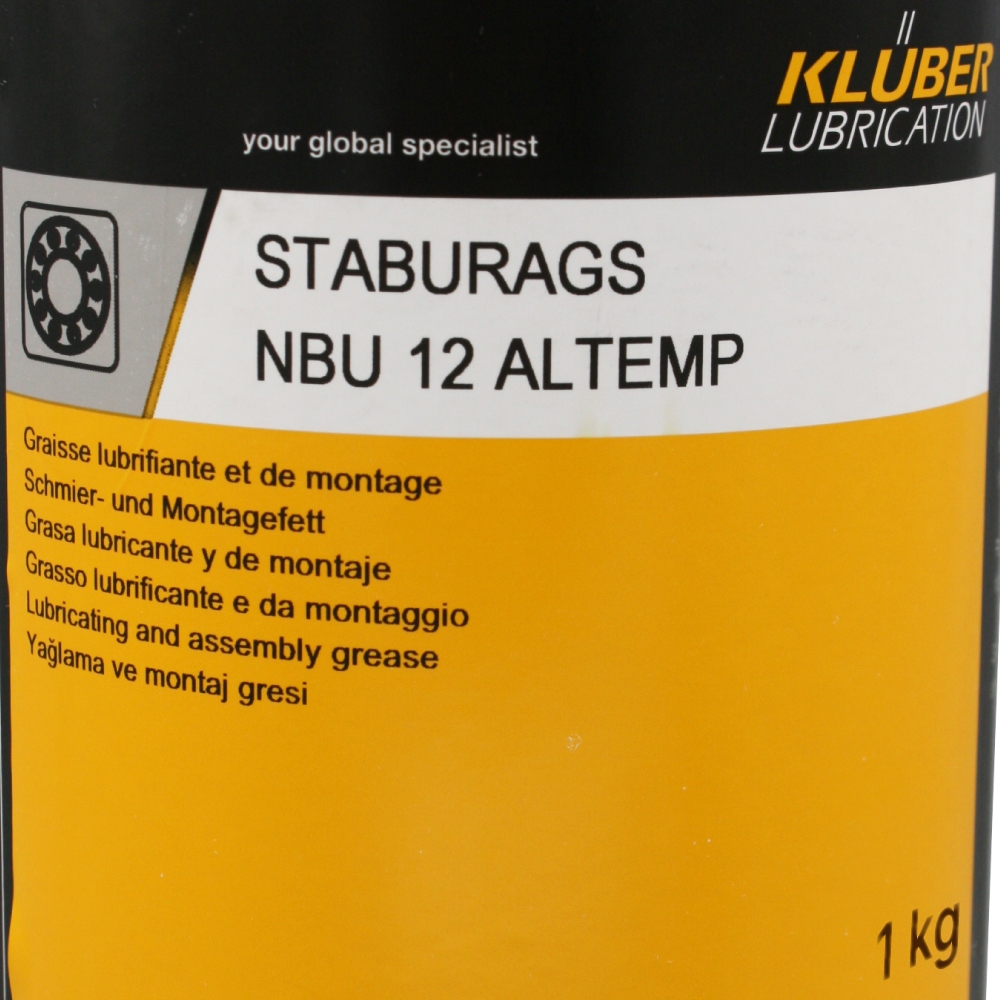Klüber STABURAGS NBU 12 ALTEMP lubricating grease for bearings 1kg