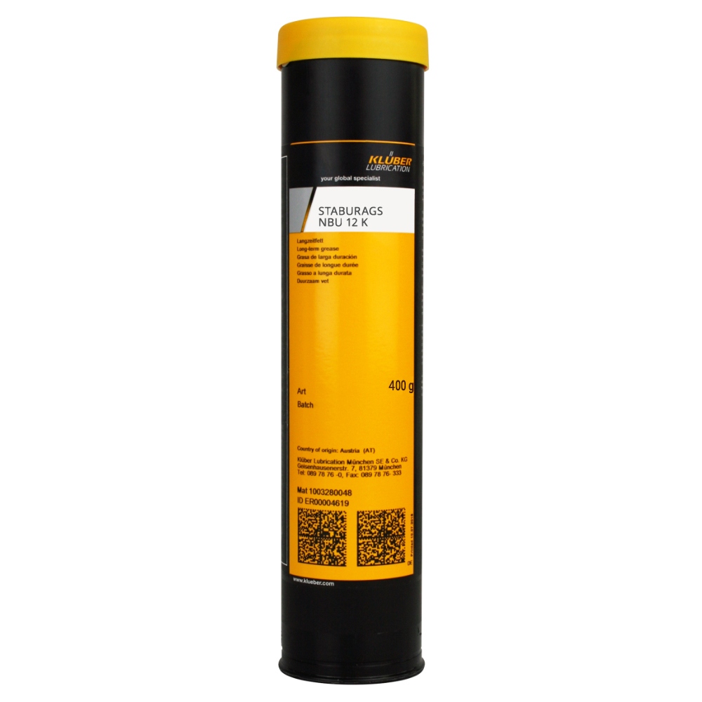 Klüber STABURAGS NBU 12K Rolling and plain bearing grease 400g
