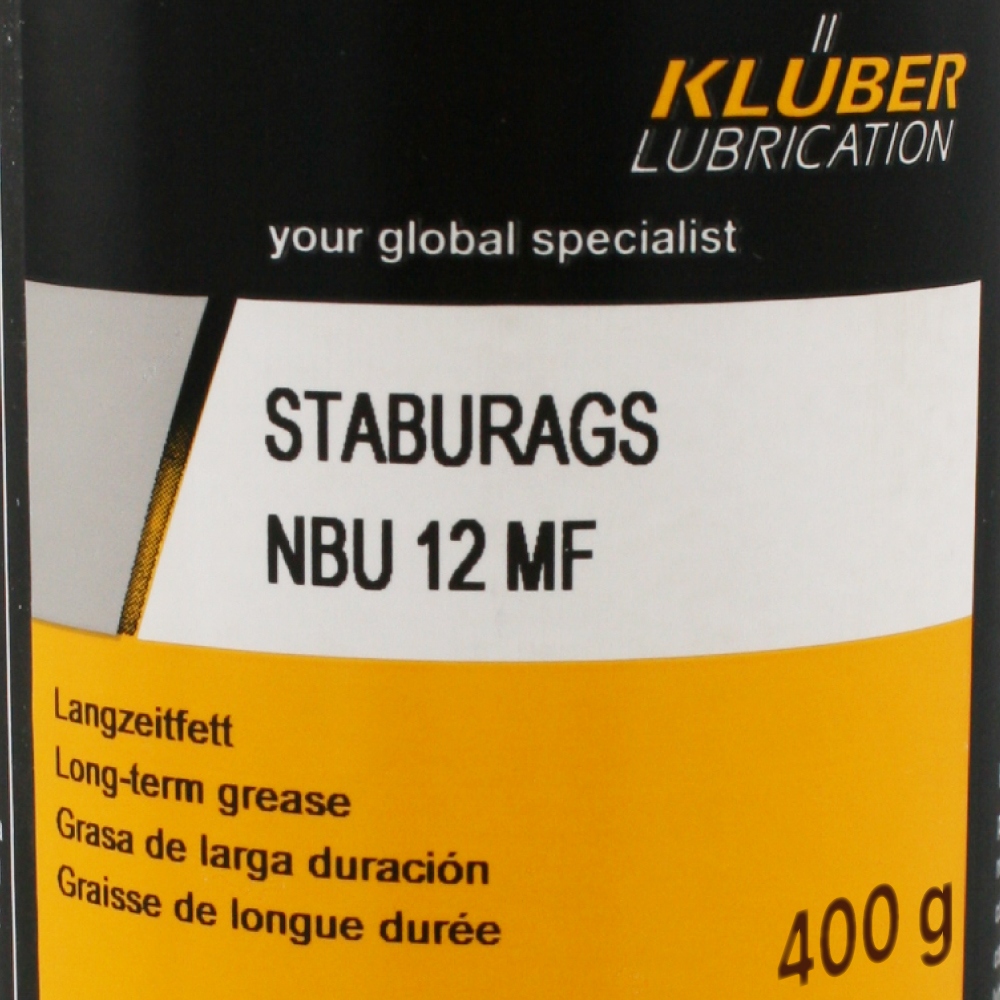 Klüber STABURAGS NBU 12 MF High performance grease 400g cartridge