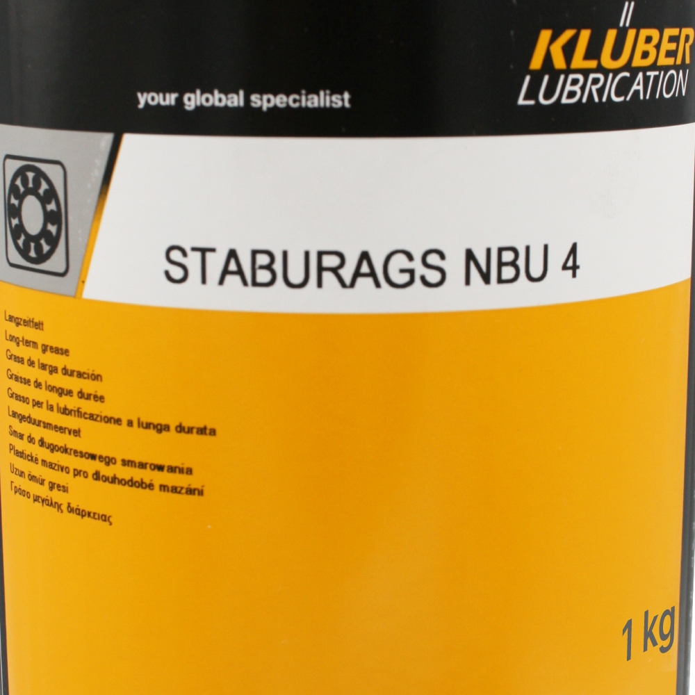 Klüber STABURAGS NBU 4 Lubricating grease 1kg tin