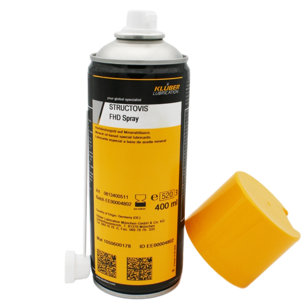 Klüber Structovis FHD Special lubricant oil based 400ml spray can