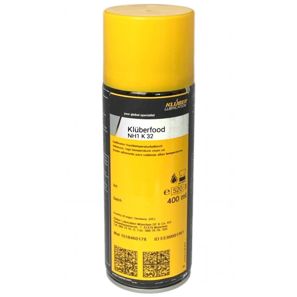 Klüberfood NH1 K 32 Anticorrosion lubricant for food industry 400ml