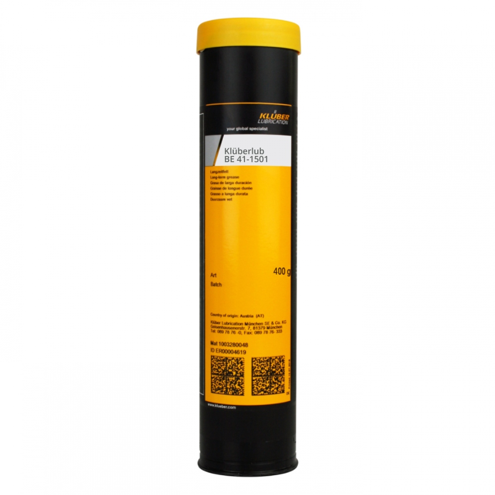 Klüberlub BE 41-1501 Heavy-duty grease for low-speed rolling 400g
