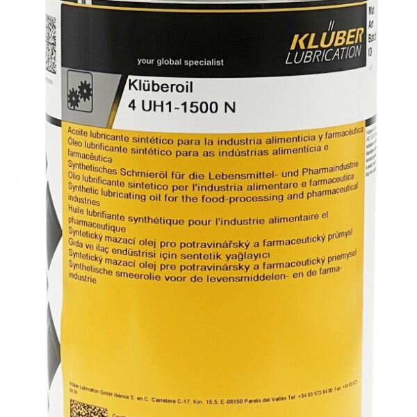 Klüberoil 4 UH1-1500 N Synthetic gear and multipurpose oil 1L
