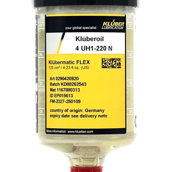 Klüberoil 4 UH1-220 N Synthetic gear and multipurpose oil 125ccm