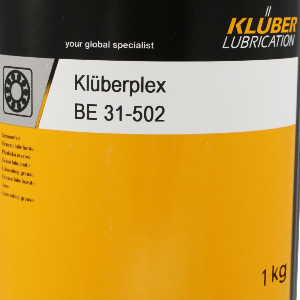 Klüber Klüberplex BE 31-502 Grease for extreme requirements 1kg can