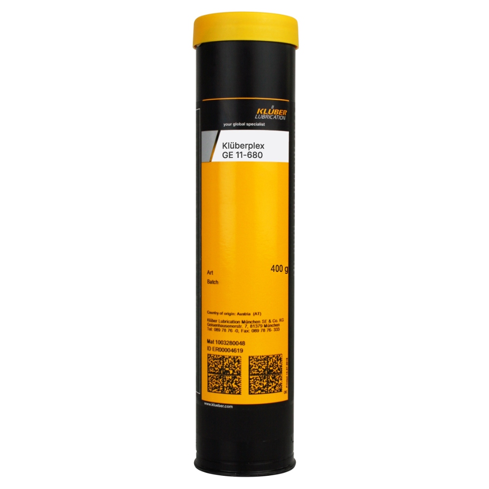 Klüberplex GE 11-680 Adhesive gear lubricant 400g cartridge