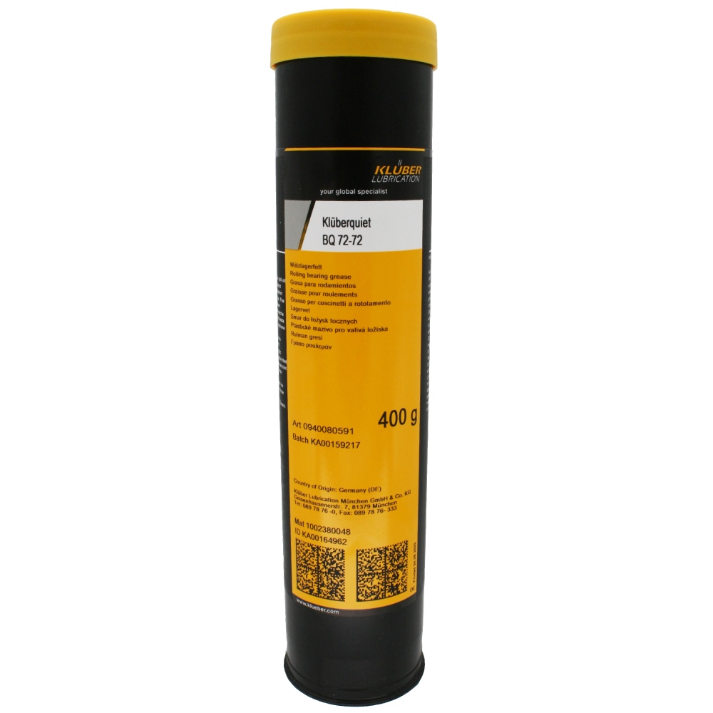 Klüberquiet BQ 72-72 Low-noise rolling bearing grease 400g