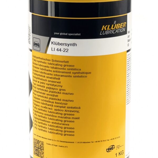 Klübersynth LI 44-22 Synthetic low-temperature grease 1kg can
