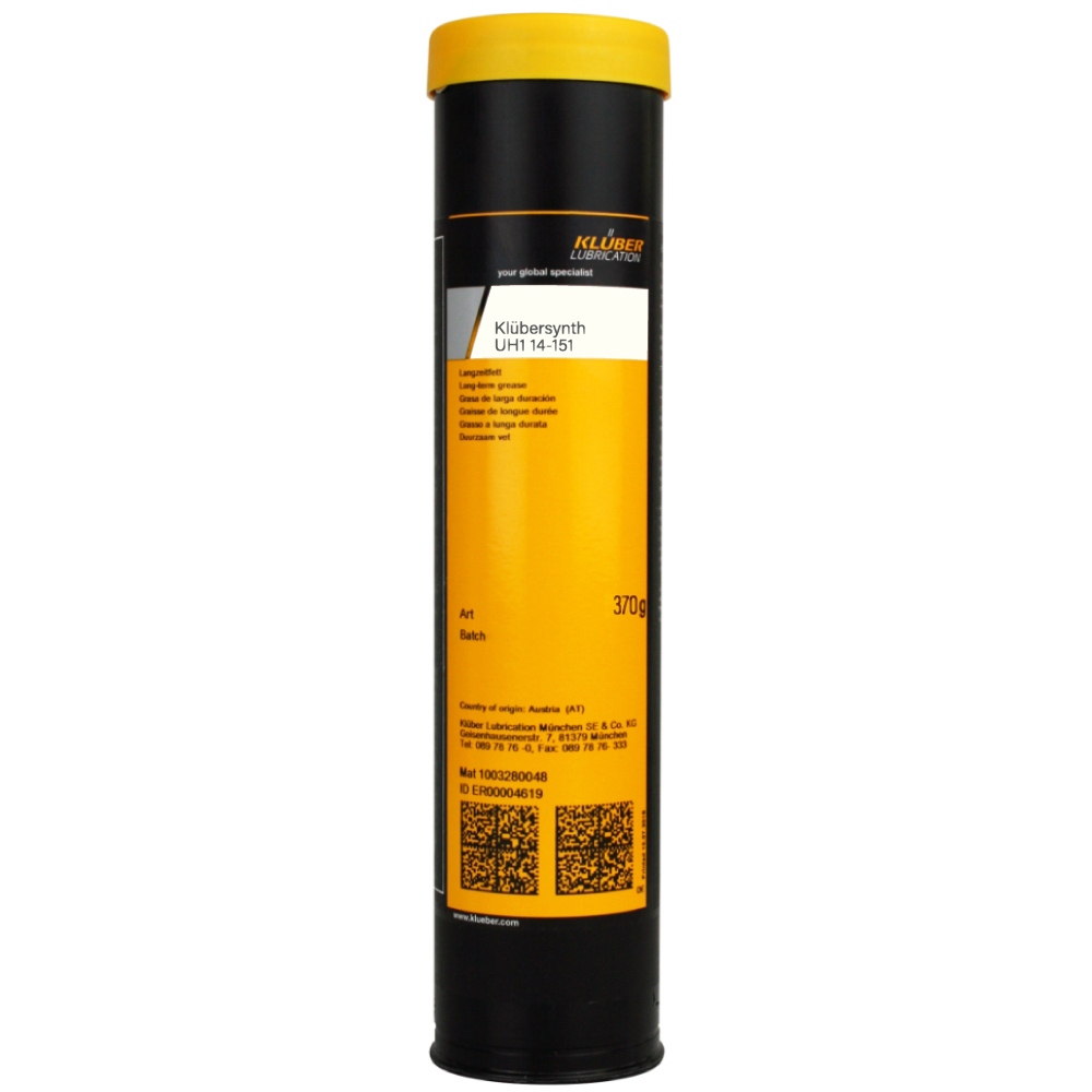 Klübersynth UH1 14-151 Lubricating grease for food industry 370g