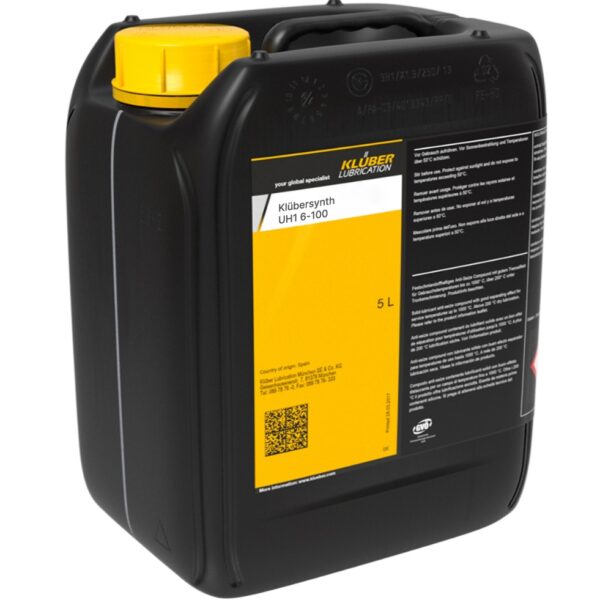 Klübersynth UH1 6-100 Synthetic high-performance gear oil 5L