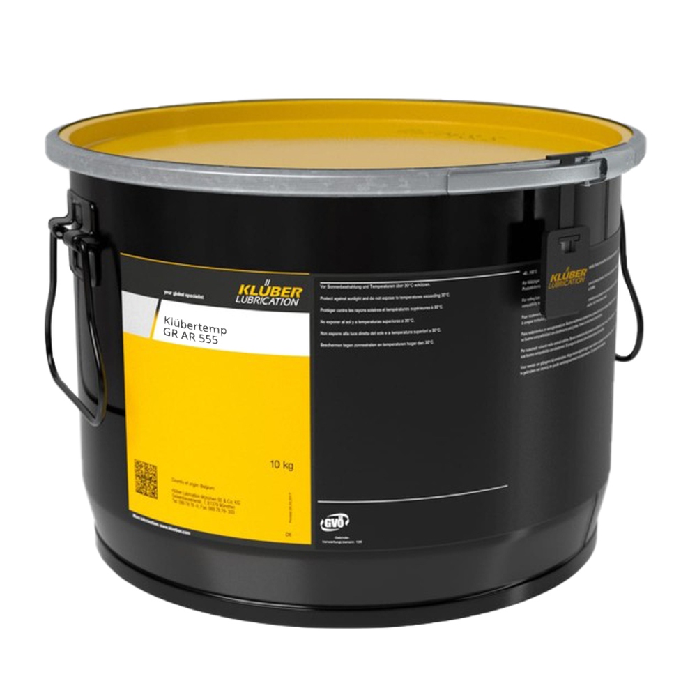 Klübertemp GR AR 555 Long-term lubricating grease for high-temp 10kg