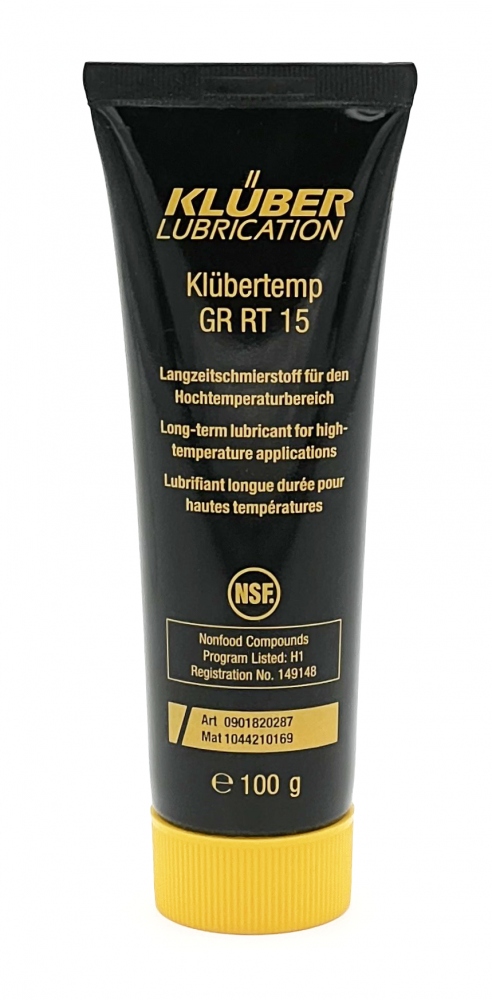 Klübertemp GR RT 15 N Long-term lubricating grease NSF 100g