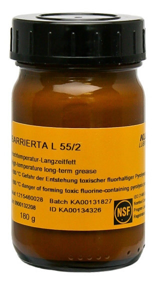Klüber BARRIERTA L 55/2 High-temperature long-term grease 180g can
