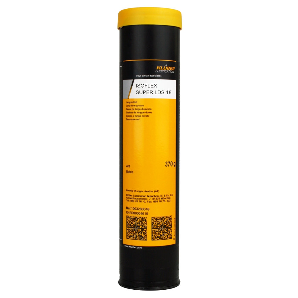 Klüber ISOFLEX SUPER LDS 18 High-speed and smooth-running grease 370g